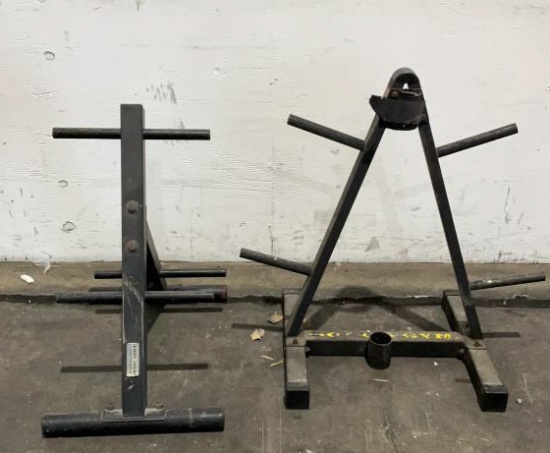 (2) Weight Racks
