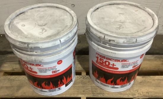 (2) Metacaulk 5 Gal Firestop Sealant 66389