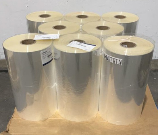 (8) Nobelus 19.5"x10,000 74Ga Gloss Film