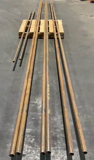 21'x1-1/2" Pipes & 11'x1" Bar Stock