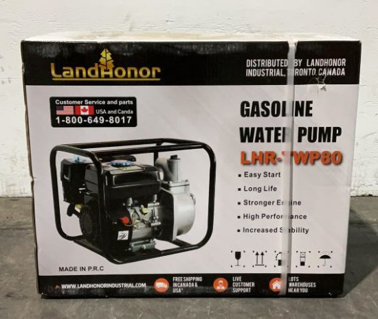 Land Honor Gas Powered Water Pump LHR-TWP80