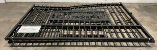 All Metal 7'x20' Metal Farm Driveway Gate K0720