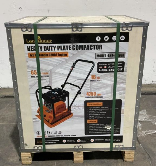Land Honor Gas Powered Plate Compactor LHR-PC90H