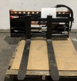 2024 Wolverine Adjustable Fork Skid Steer Attachme