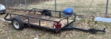 *SEIZURE* 10’ Equipment Trailer OFFSITE