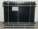 (22) All Metal 8'x6' Powder Coated Steel Site Fenc