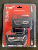 Milwaukee 2 Pack 18V Batteries 48-11-1852