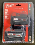 Milwaukee 2 Pack 18V Batteries 48-11-1852