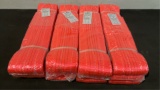 (4) Land Honor 5 Ton x 6m Polyester Rigging Slings