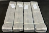 (4) Land Honor 4 Ton x 4m Polyester Rigging Slings