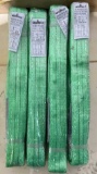 (4) Land Honor 2 Ton x 4m Polyester Rigging Slings