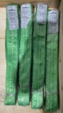 (4) Land Honor 2 Ton x 2m Polyester Rigging Slings