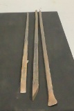 (3) 4' Pry Bars