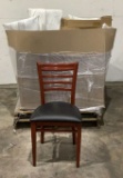 (12) Metal Dining Chairs