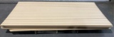 (7) 8'x4' Slat Walls