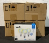 (16) Wiz 3 Pack 60W LED Smart Bulbs