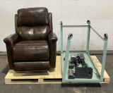 Recliner, Table & Vacuum