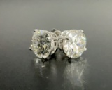 $18,850 14kt Diamond Earrings
