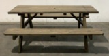 Wooden Picnic Table