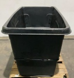 Lavex 27 cu ft Rolling Trash Bin