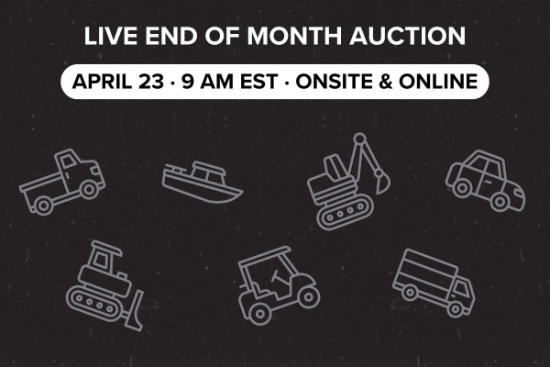 LIVE April End of Month Auction