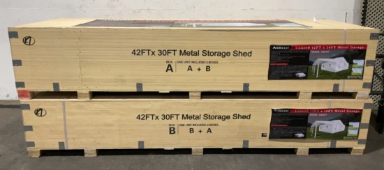 All Metal 42'x30' Metal Garage K4230T