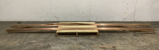 (10) 12' x 3/4" Metal Pipes