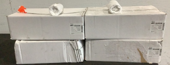 (4) Rhino-X 1000ct 12-16 Gallon Can Liners