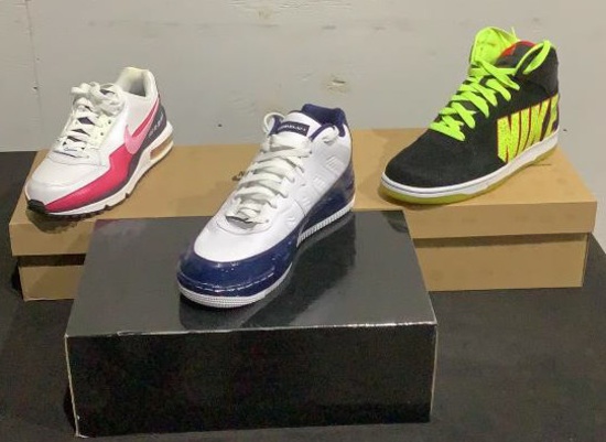 (3) Pairs Of Shoes
