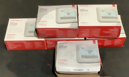 (6) Honeywell Thermostats T4 Pro