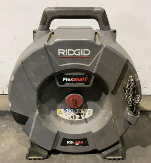 Ridgid Drain Cleaning Machine Flex Shaft K9-204