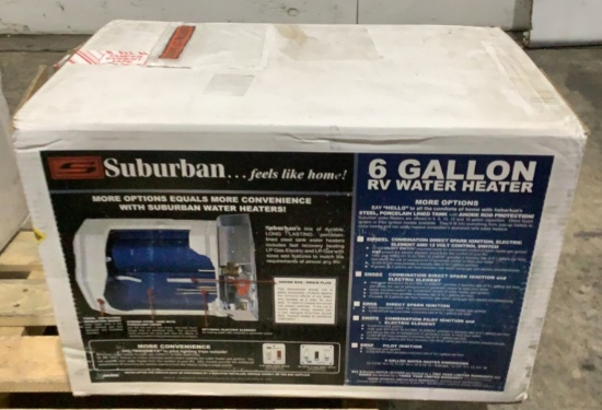 Suburban 6 Gallon R.V. Water Heater