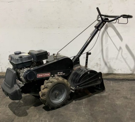 Craftsman 18" Gas Powered Tiller 247.299320