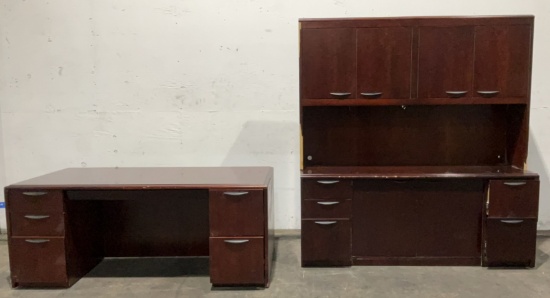 Desk & Credenza