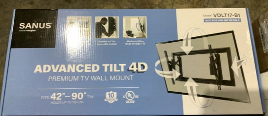 Sanus 42"-90" TV Wall Mount VDLT17-B1