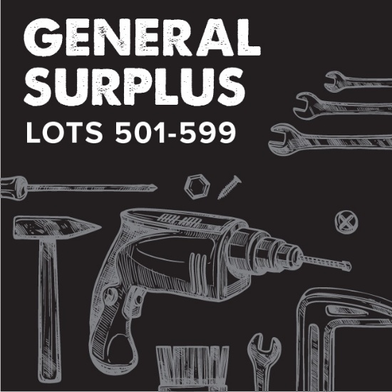 General Surplus - Lots 501-599
