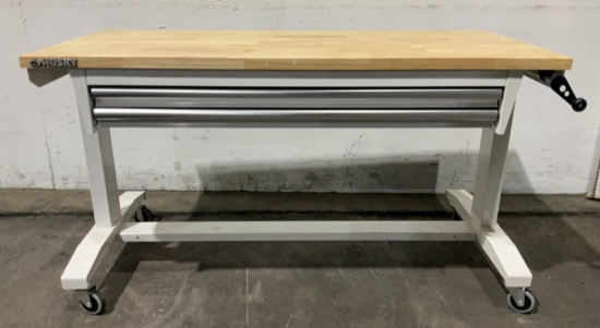 Husky Rolling Lift Desk HOLT5202BJ2