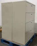 (2) HON 4 Drawer Lateral Filing Cabinets