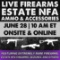 NFA Live Auction Coming June 28th @ 10am