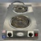 Cadco Double Burner Hot Plate CDR-2TFB