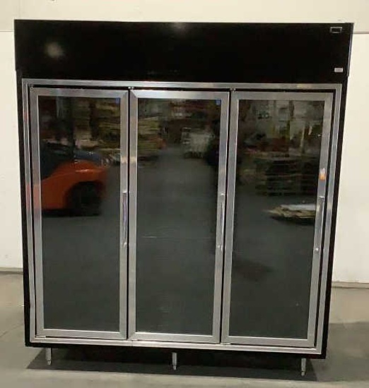 Hussman 3 Door Refrigerator HGM-3-TS
