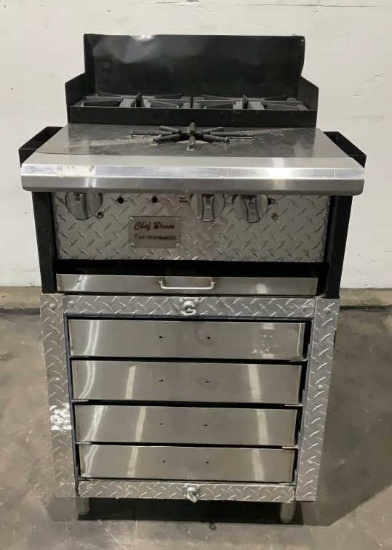 Chef Bruno 3 Burner Gas Range