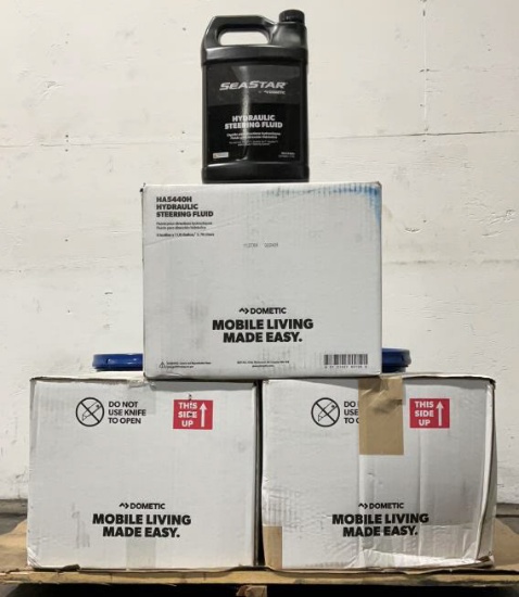 (3) Dometic 6ct 1Gal Hydraulic Steering Fluid Sea