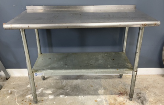 Gridmann 4’ Stainless Steel Table OFFSITE