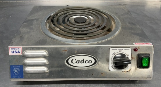 Cadco Single Burner Hot Plate CSR-3T
