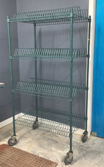 Rolling Metal Wire Drying Rack OFFSITE