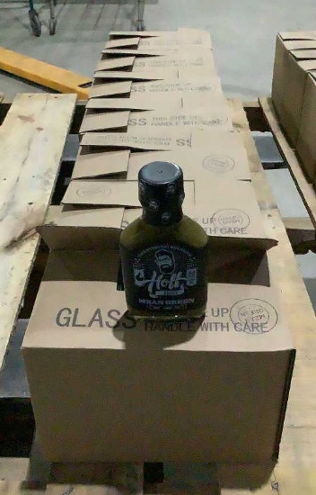 (84) Hoff 3.4 fl oz Hot Sauce MEAN GREEN OFFSITE