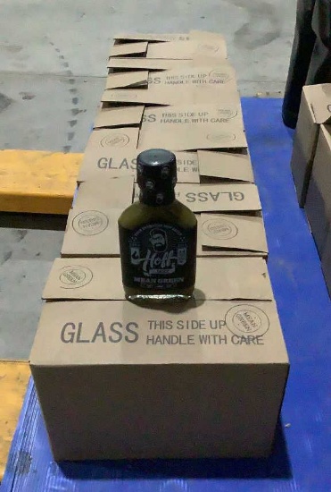 (72) Hoff 3.4 fl oz Hot Sauce MEAN GREEN OFFSITE