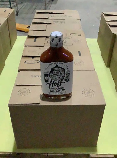 (60) Hoff 12.7 fl oz Ketchup Smokin Ghost OFFSITE