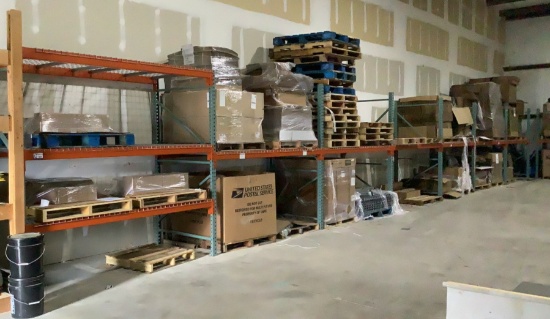 7 Section Pallet Racking OFFSITE